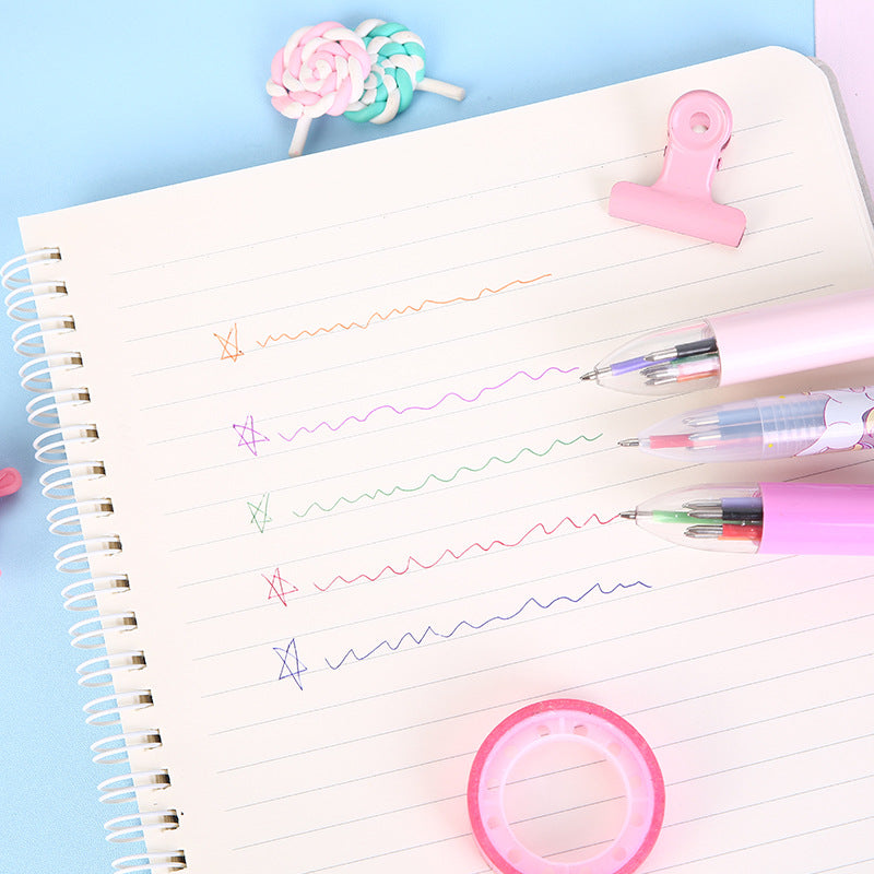 Wholesale Plastic Cartoon Pig Colorful Ballpoint Pen